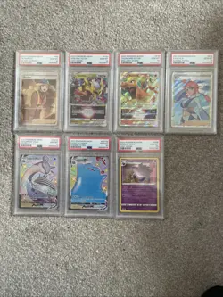 Pokemon TCG Lot Of 7 PSA 10 Cards Feat Charizard VStar See Pics For Details - Image 1