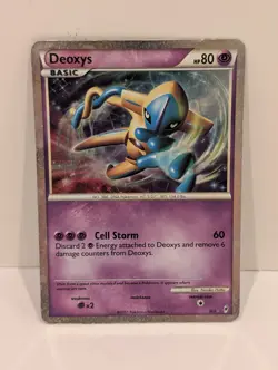 Deoxys SL1 Holo Card Call of Legends Series LP - Image 1