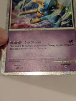 Deoxys SL1 Holo Card Call of Legends Series LP - Image 3