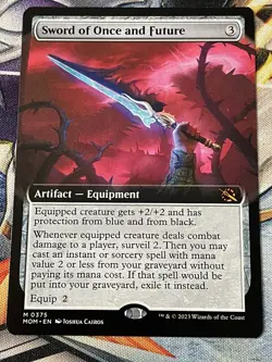 MTG - 1x Sword of Once and Future - Extended / March of the Machines NM - Image 1