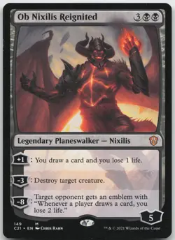 Ob Nixilis Reignited (149) Commander 2021 NM - MTG - Image 1