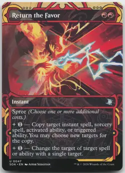 Return the Favor (47) Secrets of Strixhaven: Mystical Archive NM - MTG - Image 1