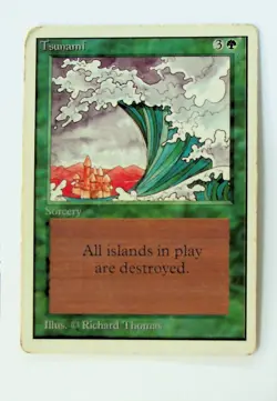 MTG Tsunami Unlimited Sorcery Uncommon EN Vintage - Image 1