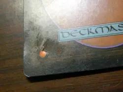 MTG Pre-Modern Weatherlight Artifact Null Rod Lightly Played Condition Dented - Image 3