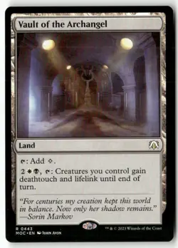 Vault of the Archangel 443 Commander: March of the Machine MTG NM - Image 1