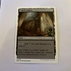 Cabal Coffers – White Border – NM/M – Mystery Booster 2 – MtG - Image 1