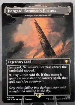 Isengard, Saruman's Fortress - Boseiju, Who Shelters All Commander: the Lord of - Image 1