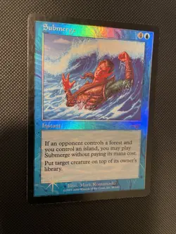 Submerge - Nemesis FOIL - LP - MTG Magic the Gathering - Image 2