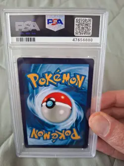 Pokemon Brock's Rhydon 2/132 PSA 10 First Edition Gym Heroes #2 2000 Holo - Image 5