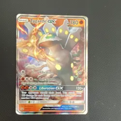 Pokemon Zygarde GX Full Art Holo Promo SM122 Forbidden Light 180 HP Dragon - Image 1