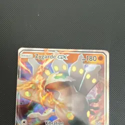 Pokemon Zygarde GX Full Art Holo Promo SM122 Forbidden Light 180 HP Dragon - Image 3