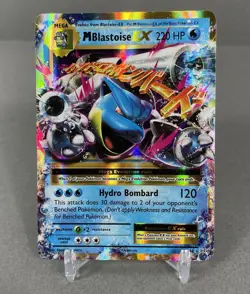 Pokemon TCG M Blastoise EX XY Base Set Holo Card 30/146 Ultra Rare NM/LP+ - Image 1