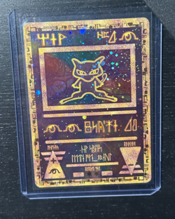 Ancient Mew Pokemon New Movie Promo Holo Foil 1999-2000 A1 - Image 1