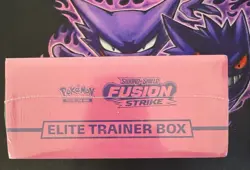 POKEMON TCG FUSION STRIKE TCG FACTORY SEALED ELITE TRAINER BOX ETB SEALED - Image 4