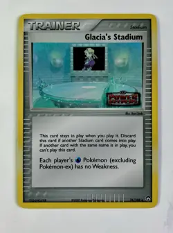 Glacia's Stadium 2007 Pokemon EX Power Keepers Reverse Holo #76/108 * Near Mint - Image 1