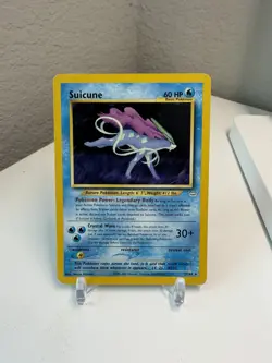 Suicune 27/64 Neo Revelation Non Holo Rare 2000 Vintage Pokemon TCG - Image 1