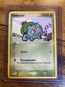 Pokemon TCG Bulbasaur 45/100 Crystal Guardians! NM 2006 - Top Loader Included - Image 1