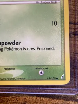 Pokemon TCG Bulbasaur 45/100 Crystal Guardians! NM 2006 - Top Loader Included - Image 3