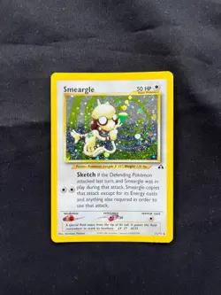 Smeargle - 11/75 Neo Discovery Unlimited Holo Rare Pokemon - NM/LP - Image 2