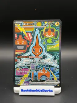 2025 Pokemon Phantasmal Flames Rotom ex Special Illustration Rare #126/094 - Image 1
