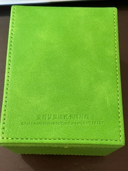 Pokemon TCG: Chinese Exclusive: 1 x Bulbasaur Deck Box with Dividers - Image 2