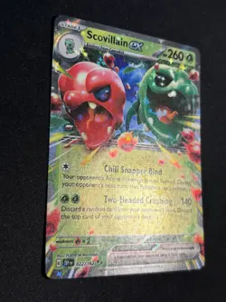 Pokemon TCG- S&V Temporal Forces- Scovillain EX 022/162 Ultra Rare Holo (NM/M) - Image 2