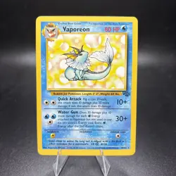 Vaporeon 28/64, Jungle Set, Pokemon TCG, WOTC Vintage 1999, Non Holo Rare, NM -j - Image 1
