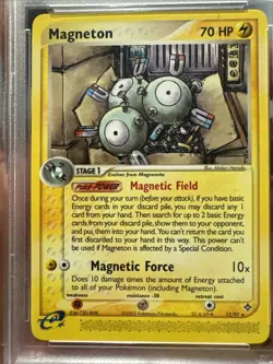PSA 8 NM-MT Magneton Pokemon EX Dragon 2003 NON HOLO #17 - Image 2