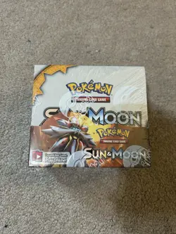 Pokemon Sun Moon Base Set Booster Box Sealed - Image 1