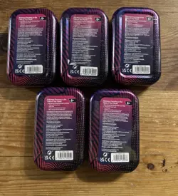 Pokemon TCG Mega Evolution Complete Set of Mini Tins 5x New & Sealed Pokemon - Image 2