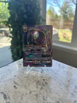 Lunala GX SM17 Pokemon Sun & Moon Black Star Promo Holo Rare TCG LP - Image 1