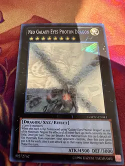 Yugioh! MP Neo Galaxy-Eyes Photon Dragon - GAOV-EN041 - Ghost Rare - 1st Edition - Image 1