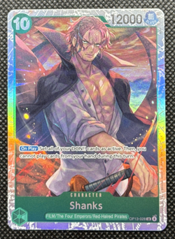 One Piece TCG - Shanks (028) OP13-028 Carrying On His Will Foil - Image 1