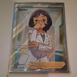 🔥*MINT* Doctor 190/198 Chilling Reign Full Art Ultra Rare Pokemon Card 🔥 - Image 1