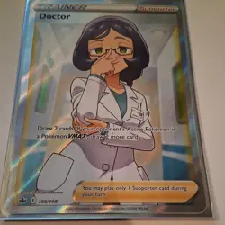 🔥*MINT* Doctor 190/198 Chilling Reign Full Art Ultra Rare Pokemon Card 🔥 - Image 3