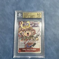 One Piece Tony Tony.Chopper #006 Premium Card Collection 25th English BGS 9.5 - Image 1