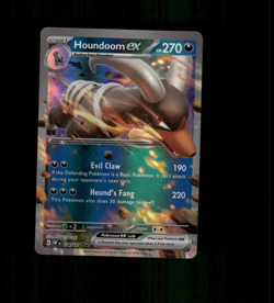 Custom Holo Houndoom Card Houndoom EX Card READ DESCRIPTION BELOW - Image 1