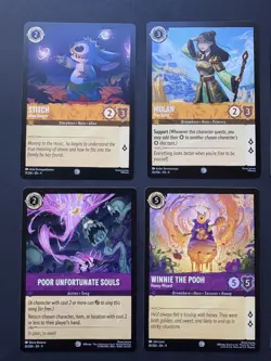 Disney Lorcana - Fabled - Bulk - 16 Card Lot - Uncommon / Common - NM - Image 2