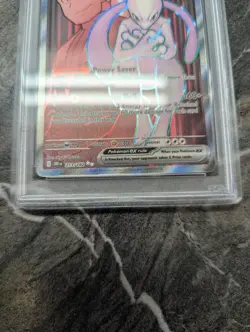 Team Rockets Mewtwo EX Ultra Rare Card 213/182 PSA 10 Pokemon TCG English - Image 2