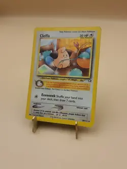Cleffa 20/111 Rare Neo Genesis Non Holo Pokemon Card MP - Image 1