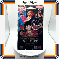 One Piece Card Game OP-09 Emperors in the New World Booster Pack - Sealed - Image 1