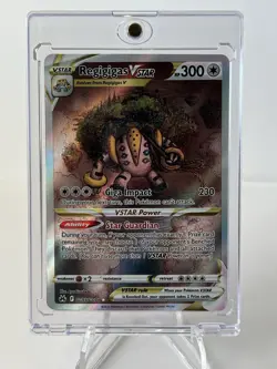 Regigigas VSTAR Crown Zenith: Galarian Gallery Ultra Rare Card GG55/GG70 - Image 1
