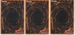 Lot of 3 - Yugioh - Konami - Yu-Gi-Uh! - Burning Land - PSV-061 - Trading Card - Image 2