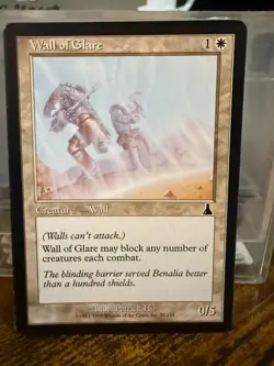 MTG Magic the Gathering Urza's Destiny Wall of Glare - Image 1