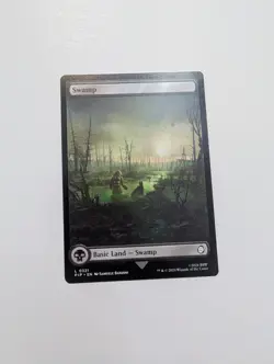 MTG - Swamp 0321 - Fallout (PIP) NM/M Condition - Image 1