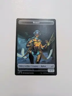 MTG - Robot 0010/Munitions 0009 Token - Edge of Eternities NM/M Condition - Image 1