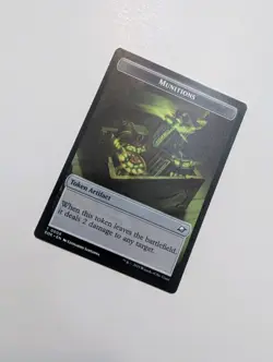 MTG - Robot 0010/Munitions 0009 Token - Edge of Eternities NM/M Condition - Image 3