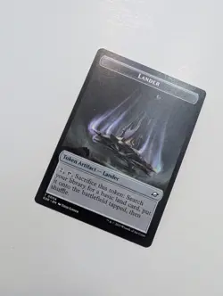 MTG - Lander 0004/Human Soldier 0002 Token - Edge of Eternities NM/M Condition - Image 2