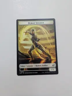 MTG - Lander 0004/Human Soldier 0002 Token - Edge of Eternities NM/M Condition - Image 4