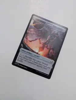 MTG - Lander 0007/Human Soldier 0002 Token - Edge of Eternities NM/M Condition - Image 2